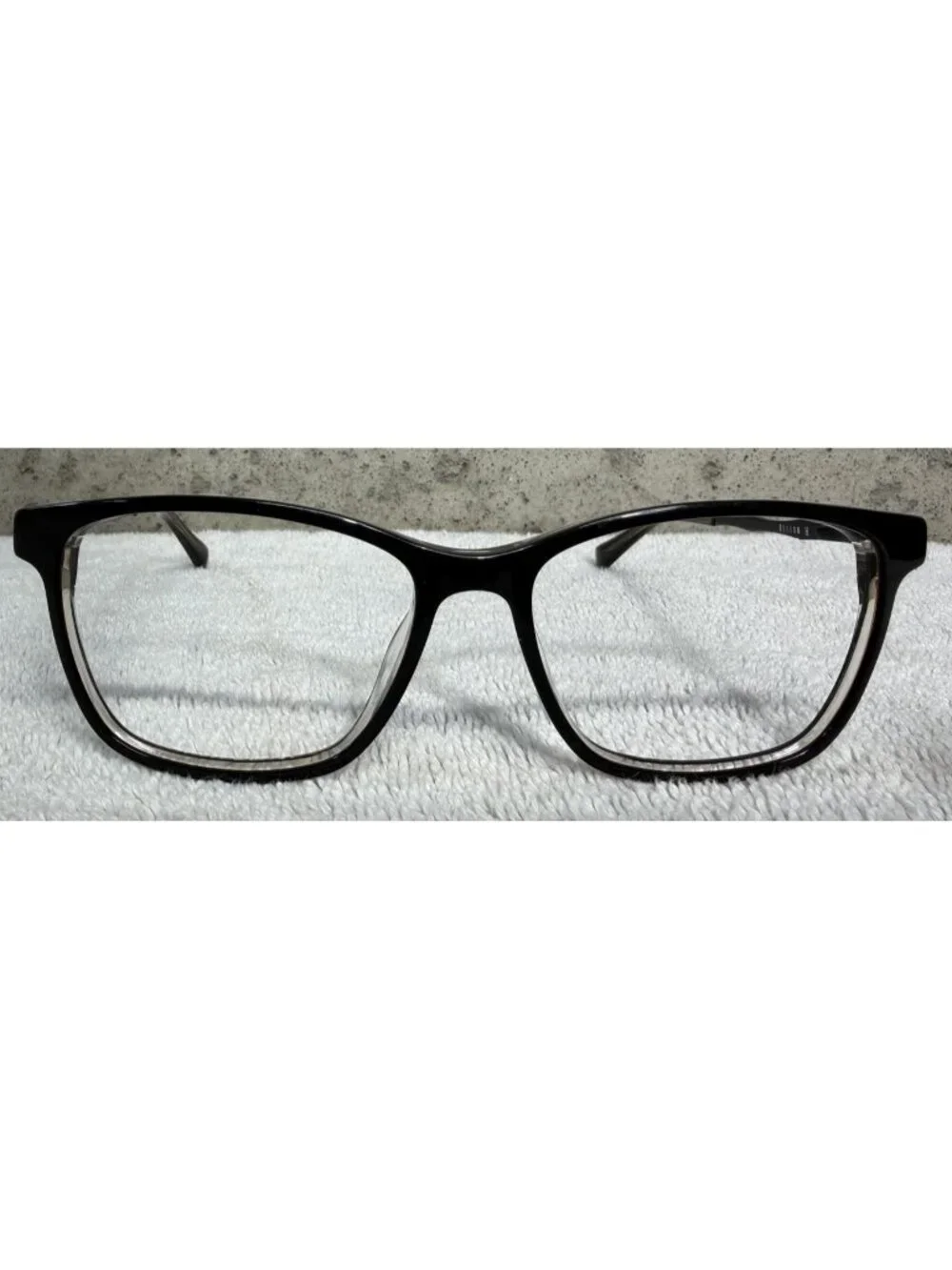 Helium HE4399 SBLK Black Dark Brown Square Eyeglasses Frames 53-16-140